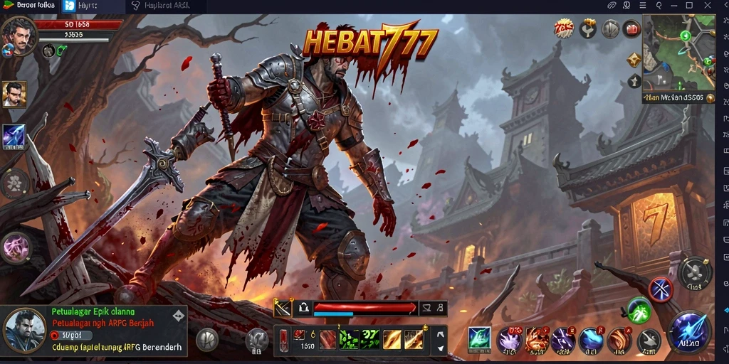 Gameplay intens ARPG HEBAT777 dengan aksi yang mendebarkan.