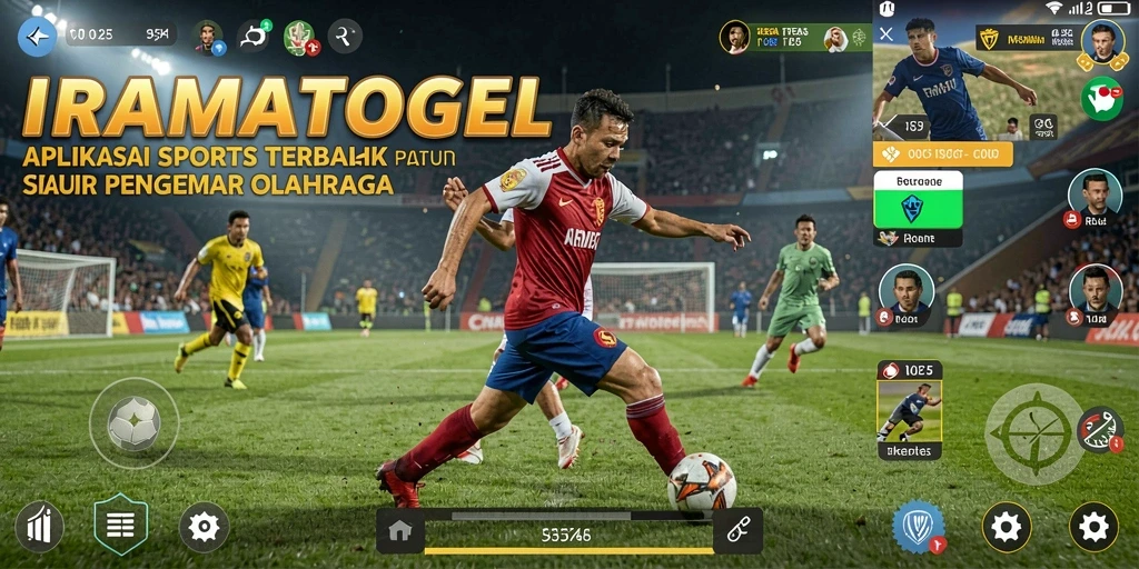 Gameplay seru di IRAMATOGEL dengan berbagai fitur olahraga.