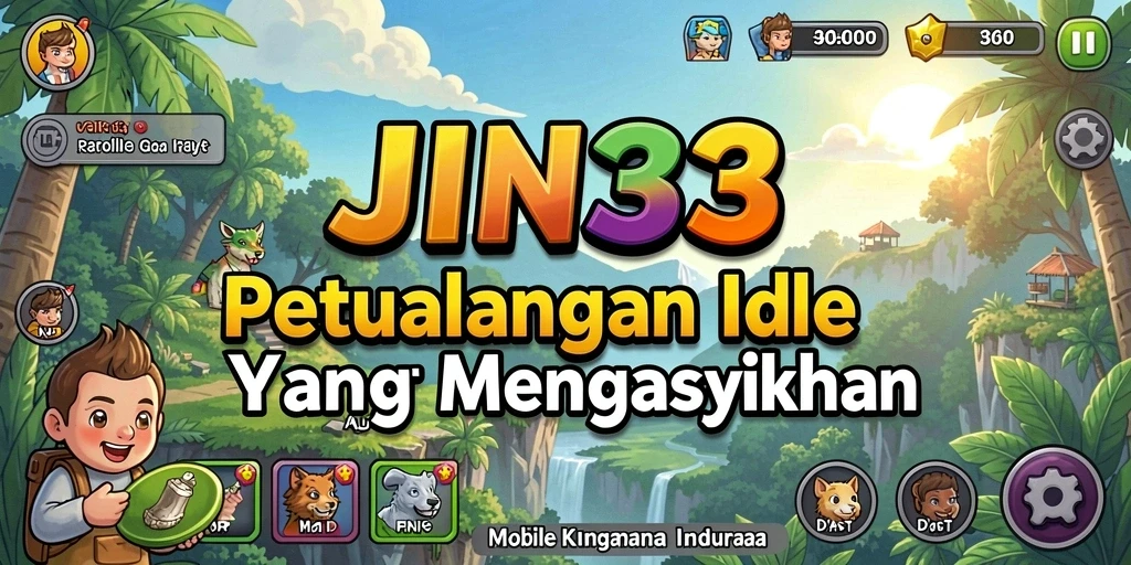 Gameplay seru dan santai dalam JIN33.