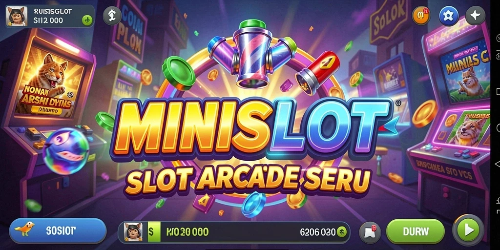 Tampilan gameplay MINISLOT yang seru dan interaktif.