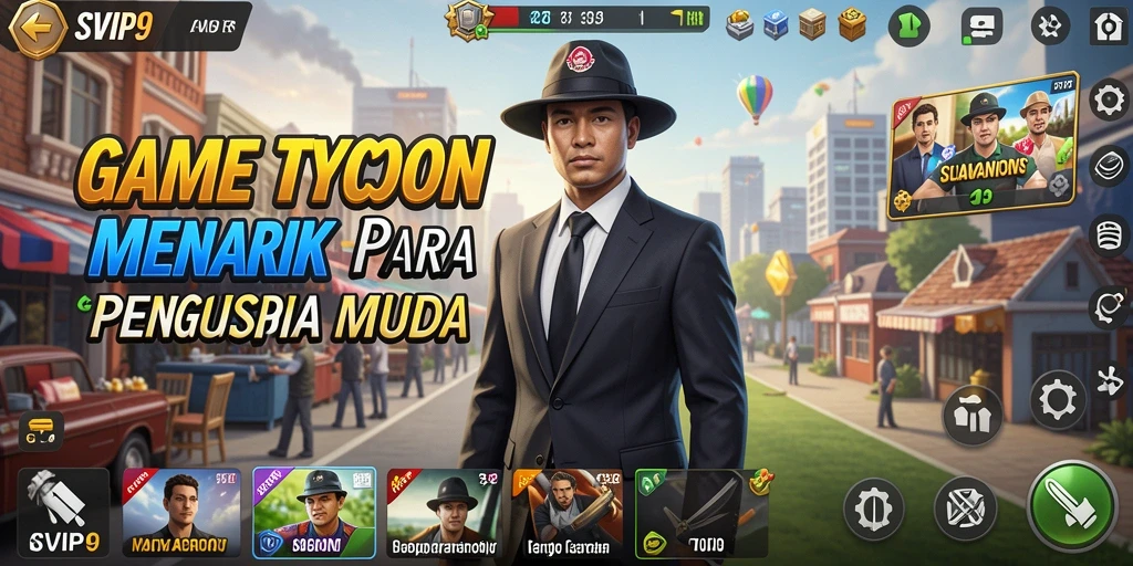 Gameplay menarik dari SVIP9 dengan elemen Tycoon yang adiktif.